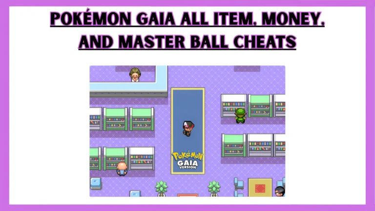 Pokemon-Gaia-All-Item-Money-and-Master-Ball-Cheats-Title-image